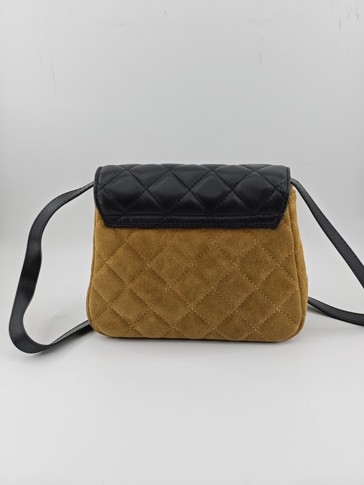 Chanel 高仿口蓋包 菱格紋拼接設計 經典百搭｜歐美奢侈品精品推薦