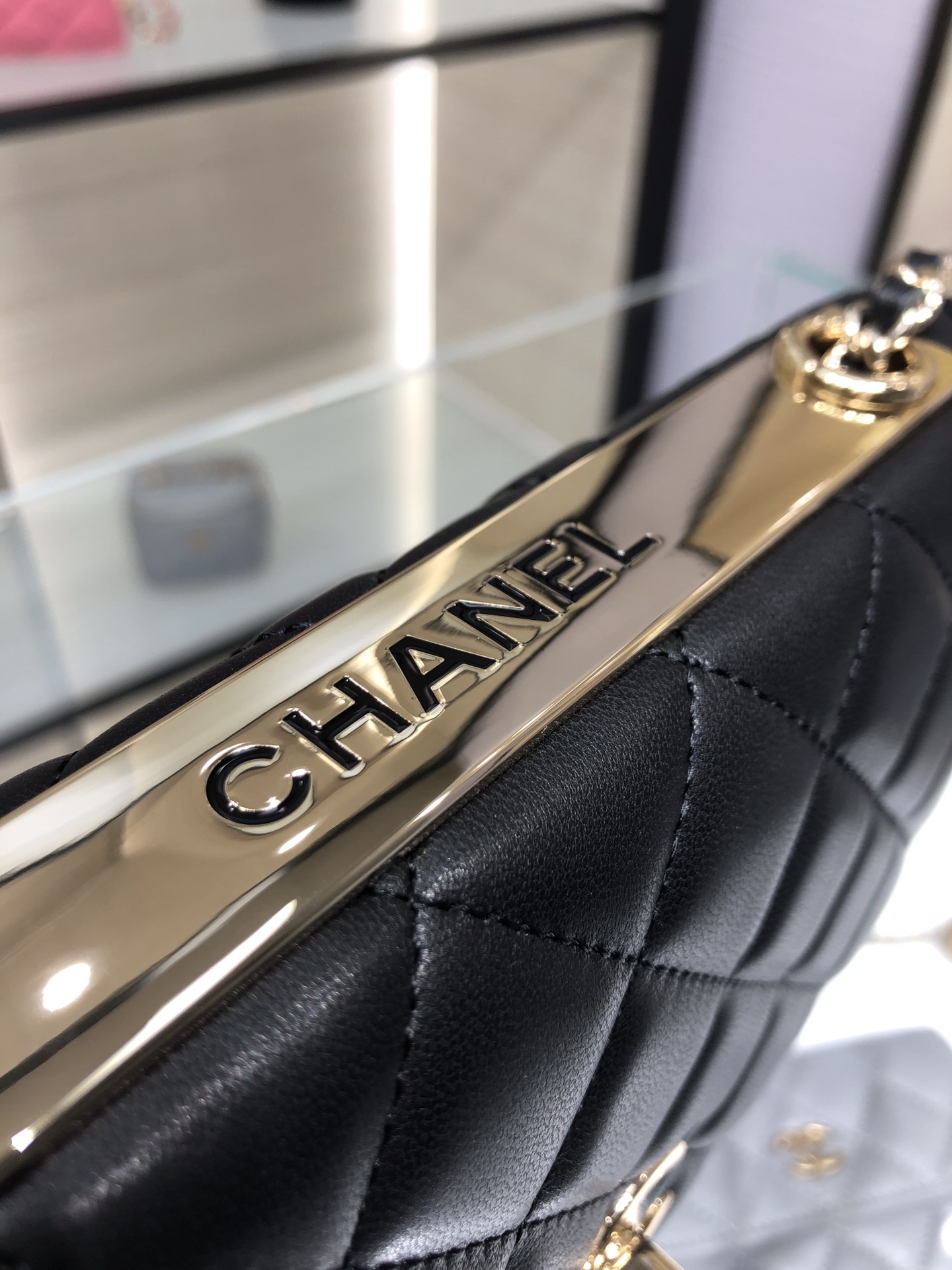 Chanel 一比一菱格小香鏈條包 經典黑色百搭款｜歐美奢侈品精品推薦