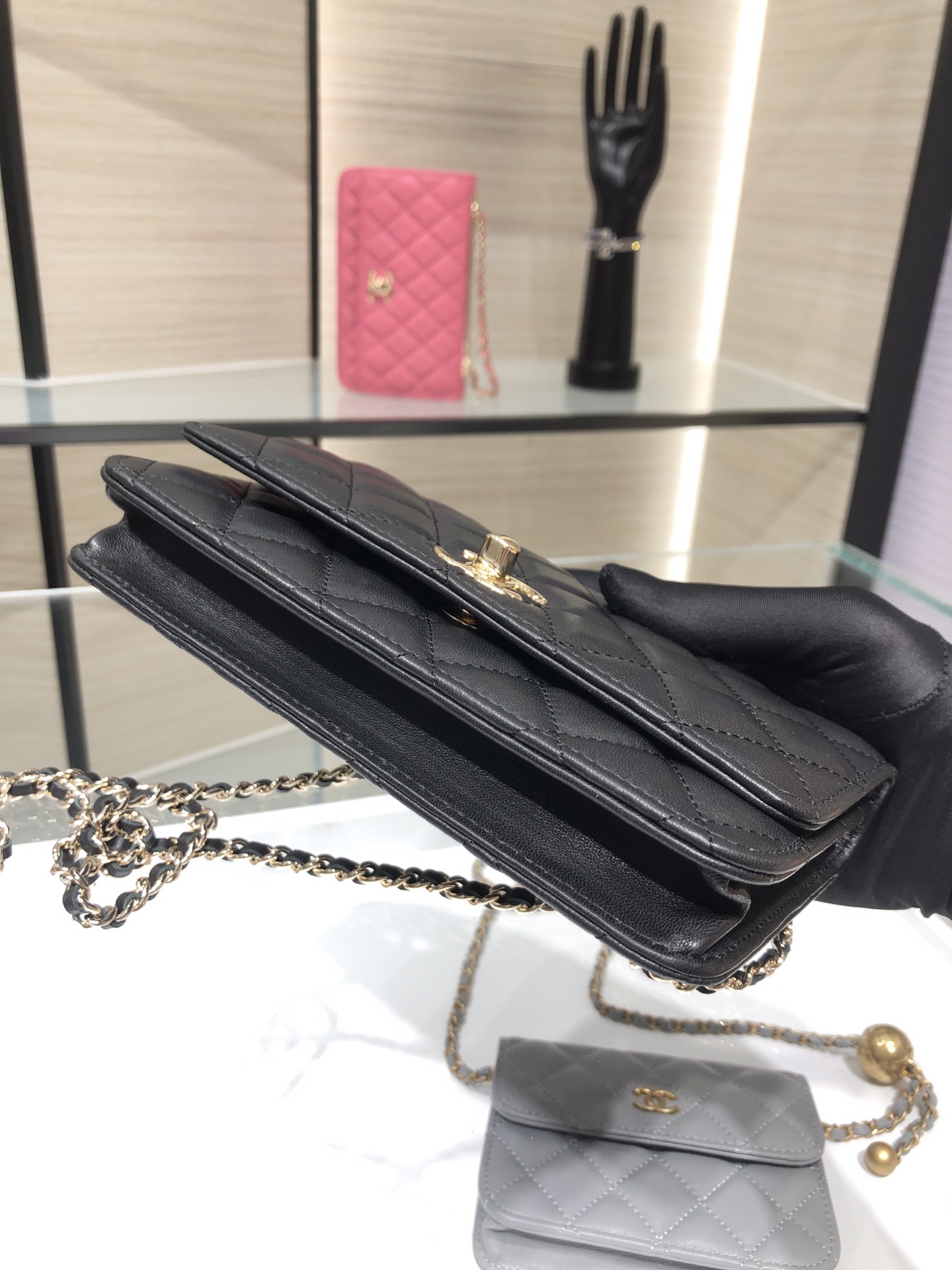 Chanel 一比一菱格小香鏈條包 經典黑色百搭款｜歐美奢侈品精品推薦