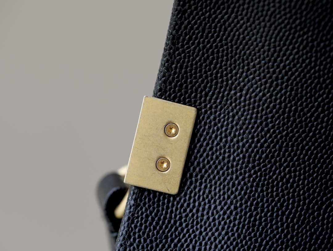 Chanel 高仿黑色Boy包 菱格紋金扣鏈條肩背包｜歐美奢侈品精品推薦