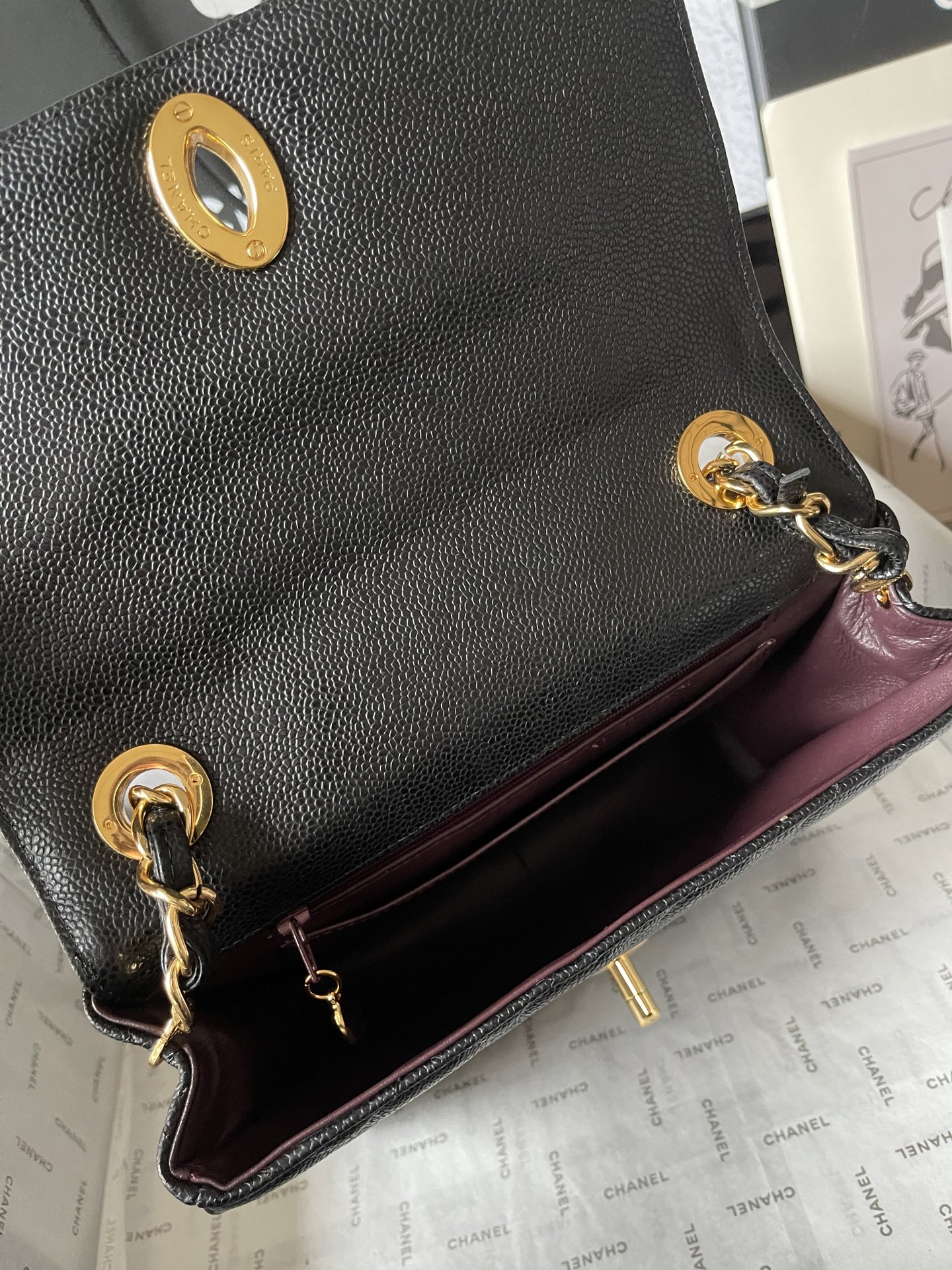 CHANEL 高仿經典羊皮金扣單肩包 復古質感百搭款｜歐美奢侈品精品推薦