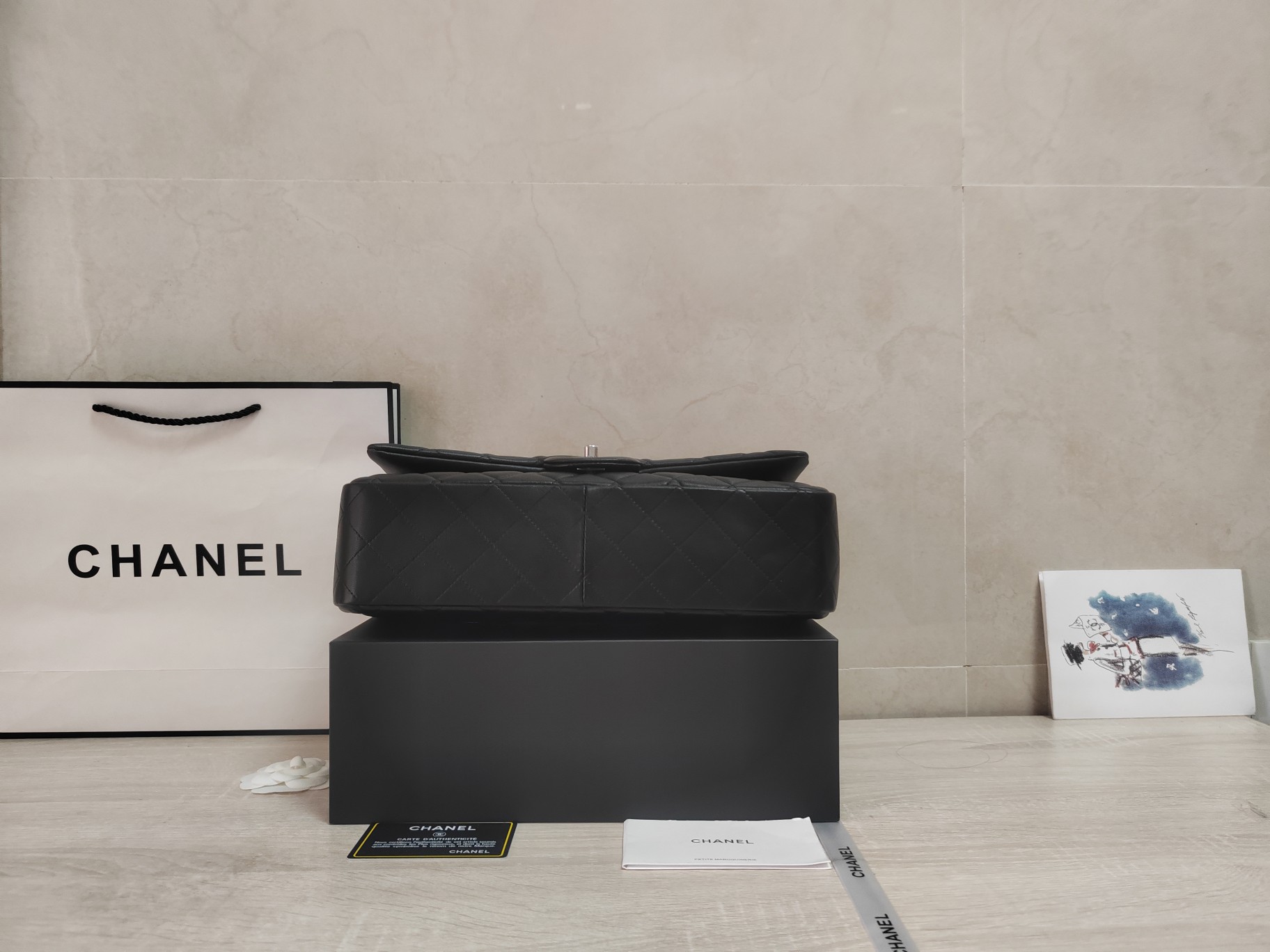 CHANEL 一比一黑色牛皮銀扣鏈條包 都會優雅實用款｜歐美奢侈品精品推薦