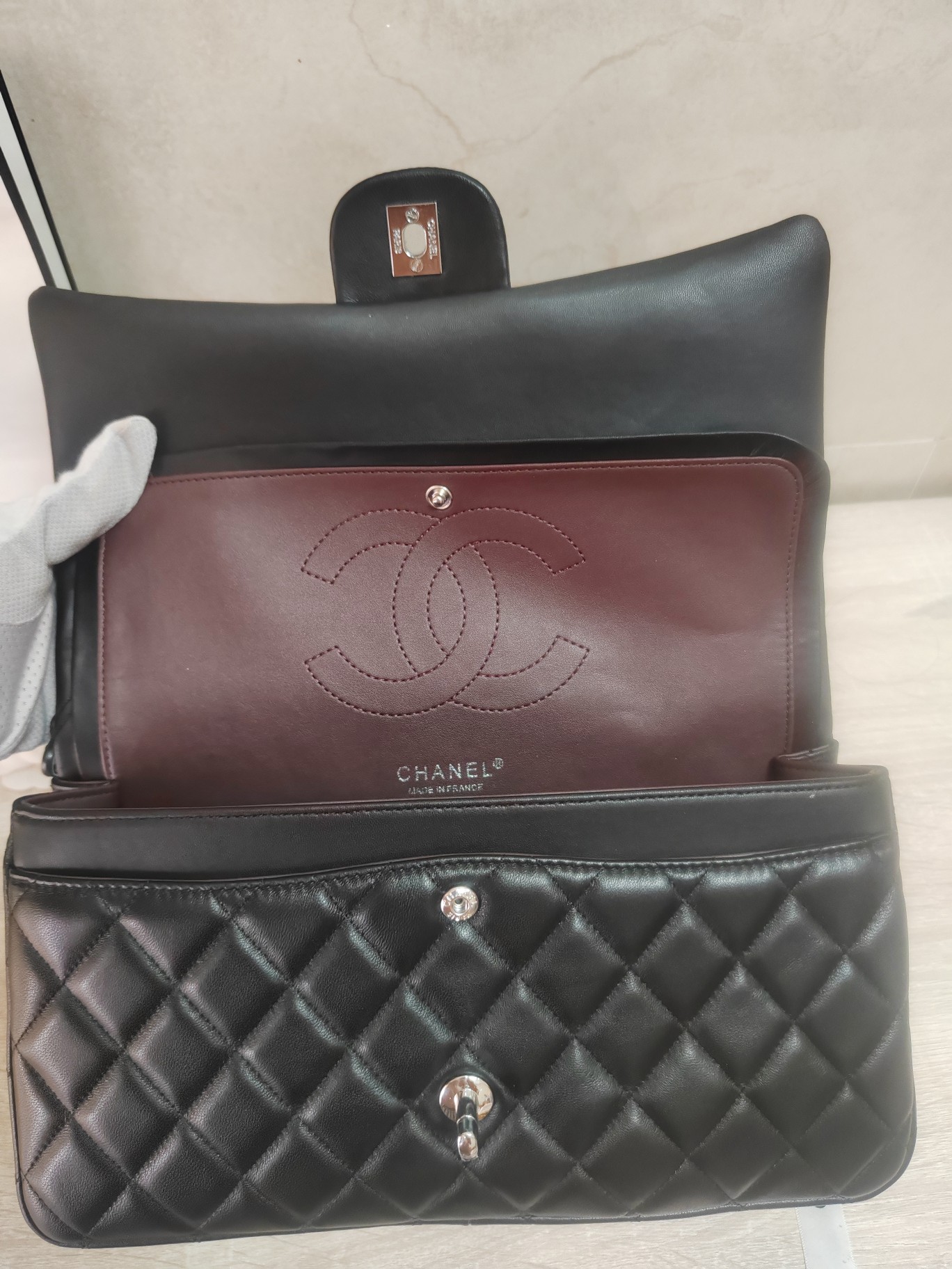 CHANEL 一比一黑色牛皮銀扣鏈條包 都會優雅實用款｜歐美奢侈品精品推薦