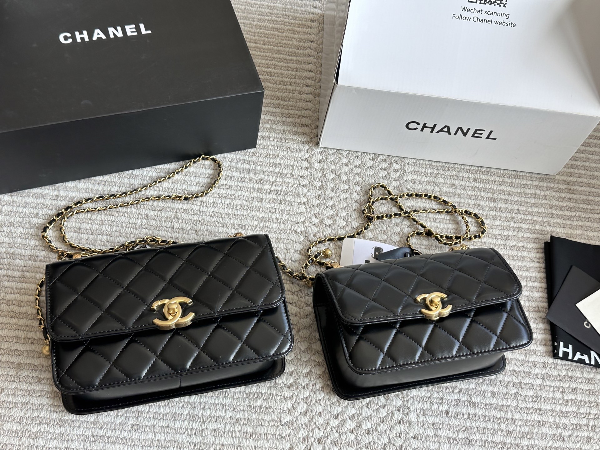 CHANEL高仿經典口蓋包19cm 女士鏈條包奢華復古氣質百搭款｜歐美奢侈品精品推薦