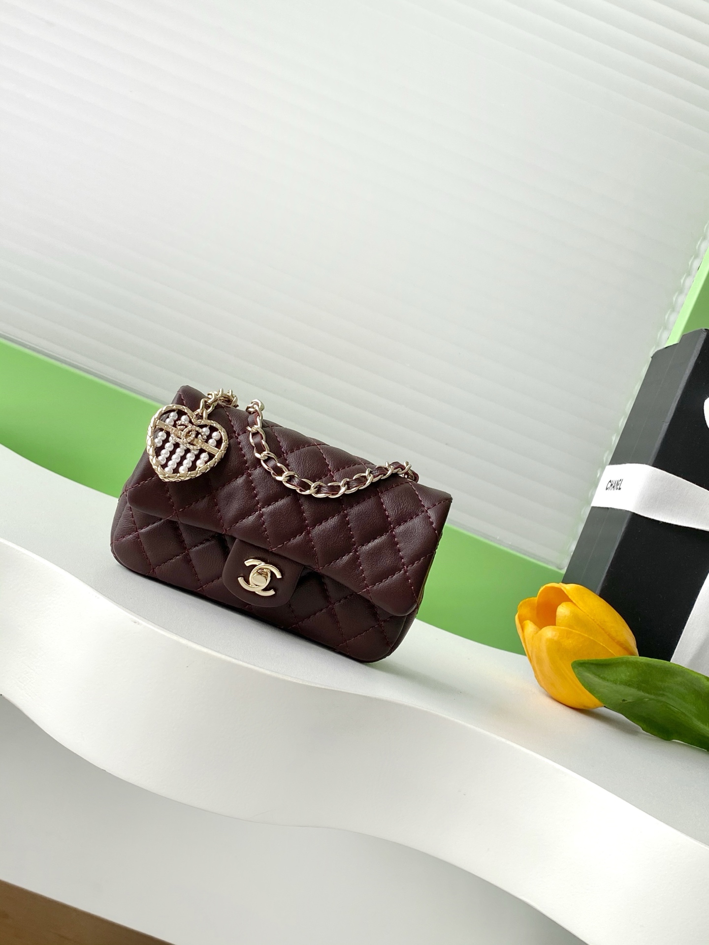 CHANEL 高仿 Classic Flap 經典口蓋包 酒紅小香風鏈條款｜歐美奢侈品精品推薦