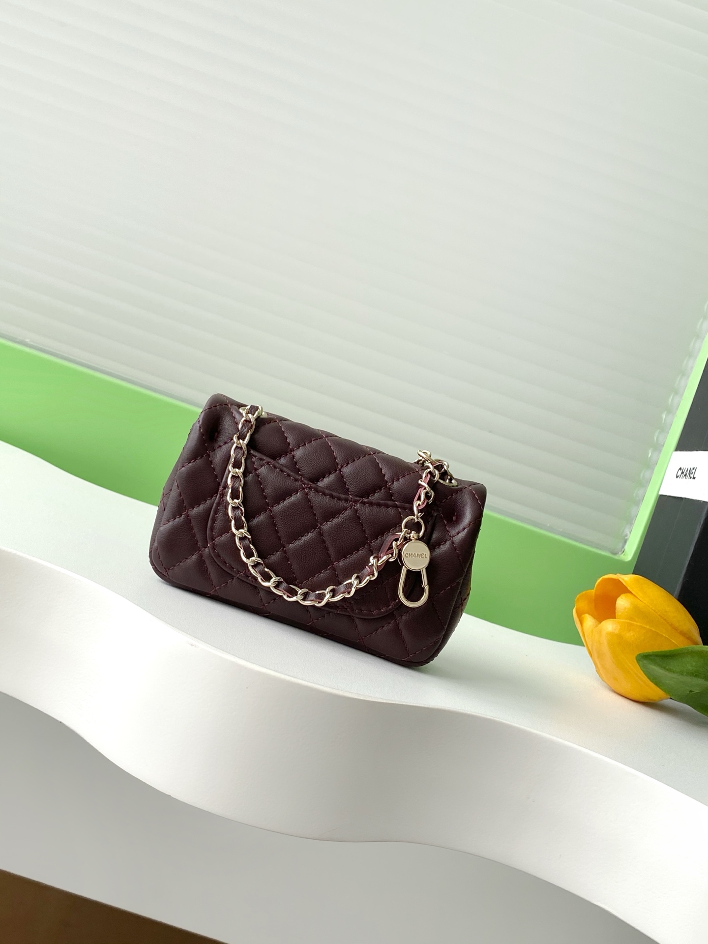 CHANEL 高仿 Classic Flap 經典口蓋包 酒紅小香風鏈條款｜歐美奢侈品精品推薦