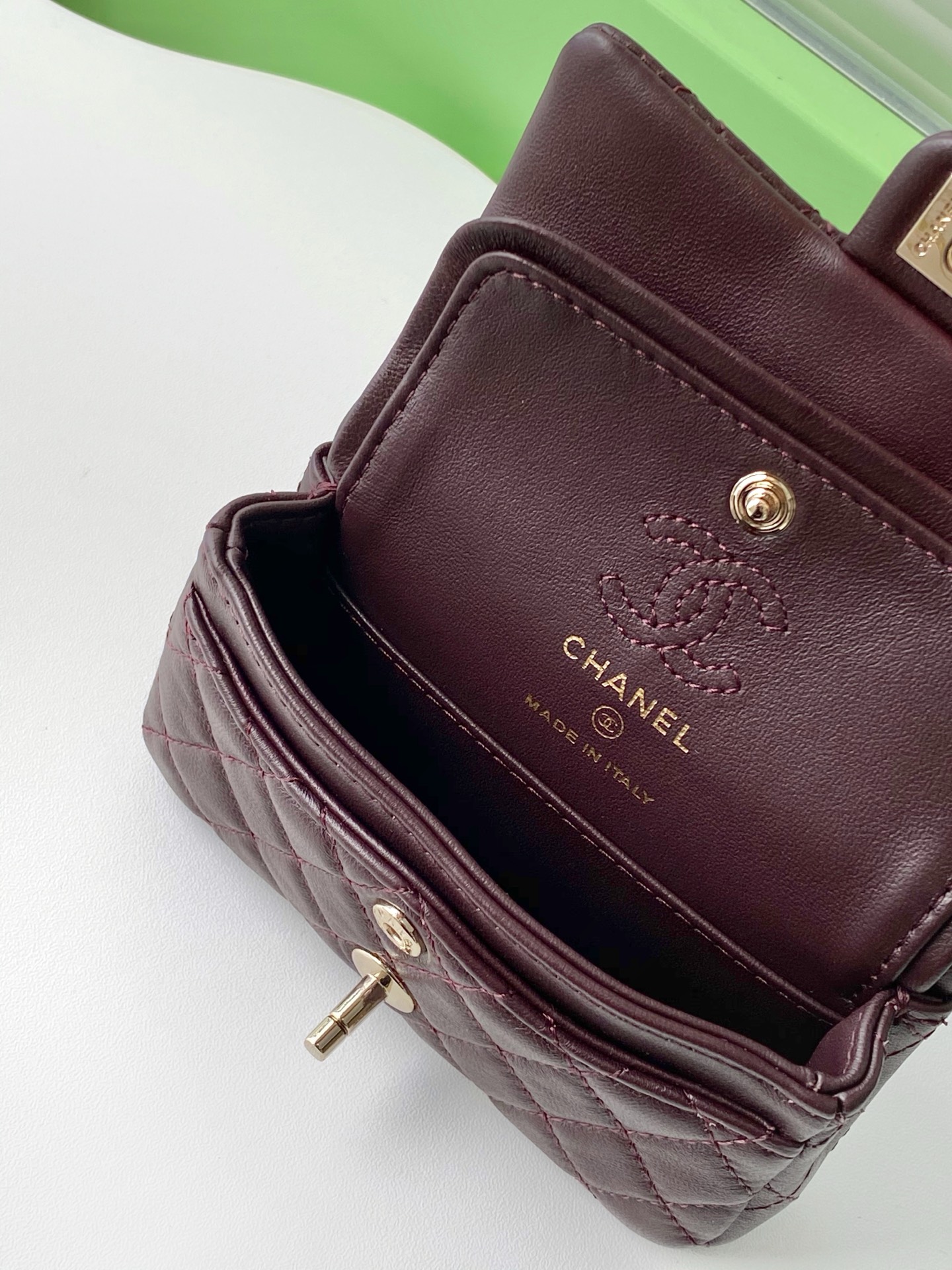 CHANEL 高仿 Classic Flap 經典口蓋包 酒紅小香風鏈條款｜歐美奢侈品精品推薦