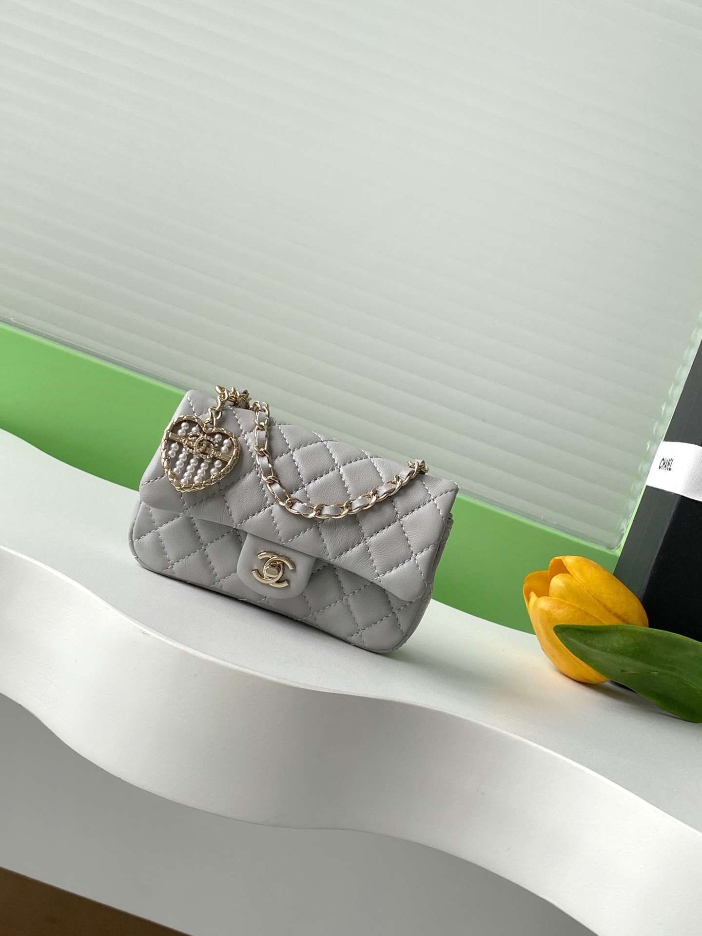 CHANEL 原單 Classic Flap 經典口蓋包 灰色百搭小香風鏈條款｜歐美奢侈品精品推薦