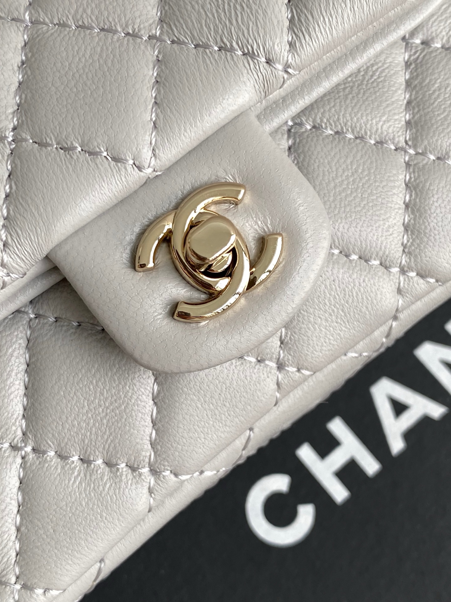 CHANEL 原單 Classic Flap 經典口蓋包 灰色百搭小香風鏈條款｜歐美奢侈品精品推薦