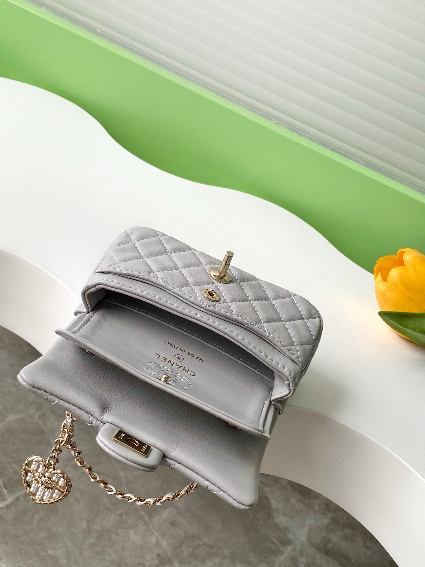 CHANEL 原單 Classic Flap 經典口蓋包 灰色百搭小香風鏈條款｜歐美奢侈品精品推薦