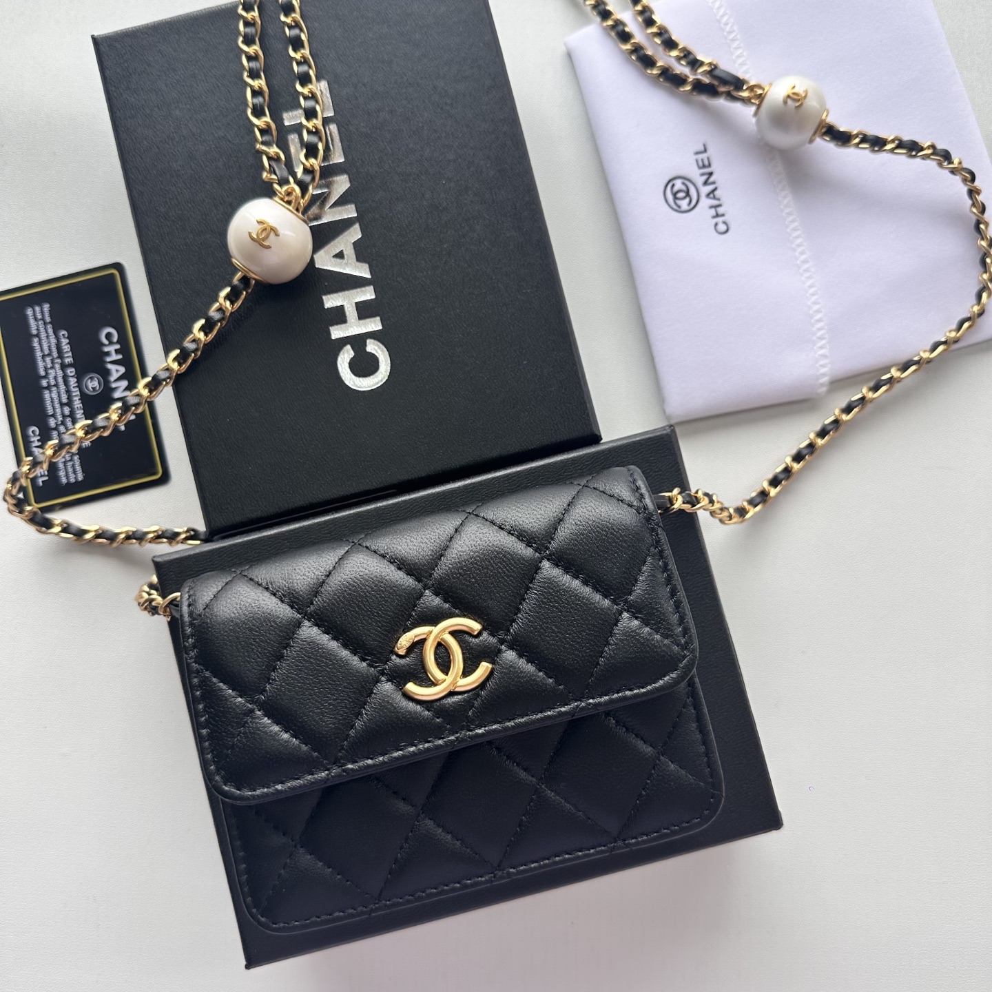 CHANEL 精品仿製 Classic Flap 小號黑色鏈條包｜歐美奢侈品精品推薦
