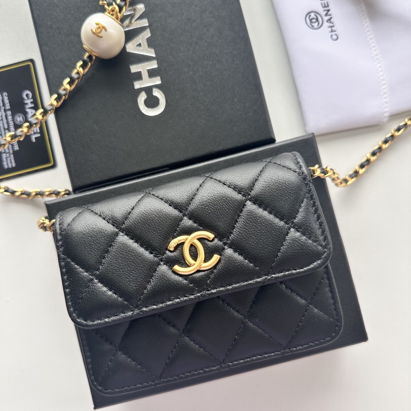 CHANEL 精品仿製 Classic Flap 小號黑色鏈條包｜歐美奢侈品精品推薦