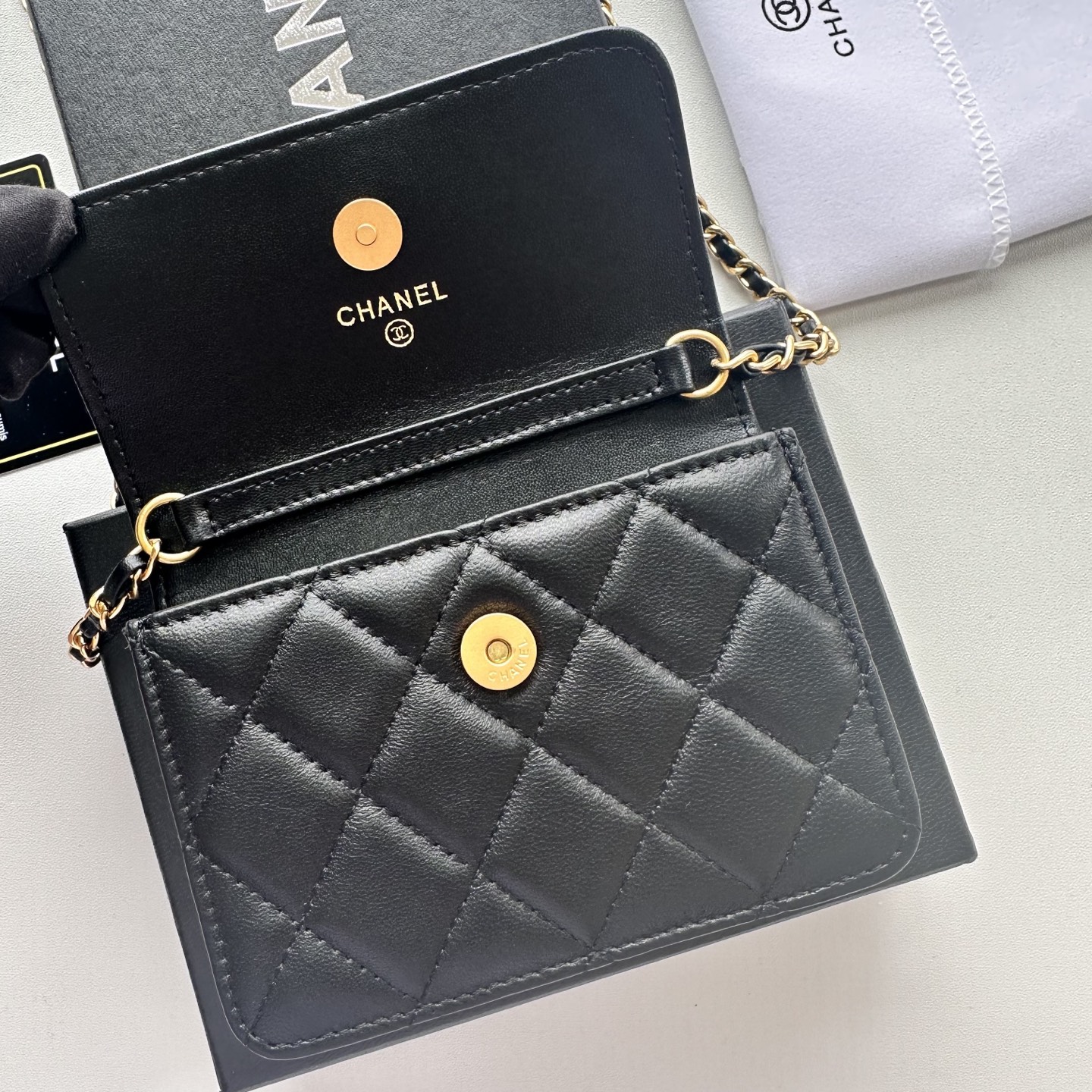 CHANEL 精品仿製 Classic Flap 小號黑色鏈條包｜歐美奢侈品精品推薦
