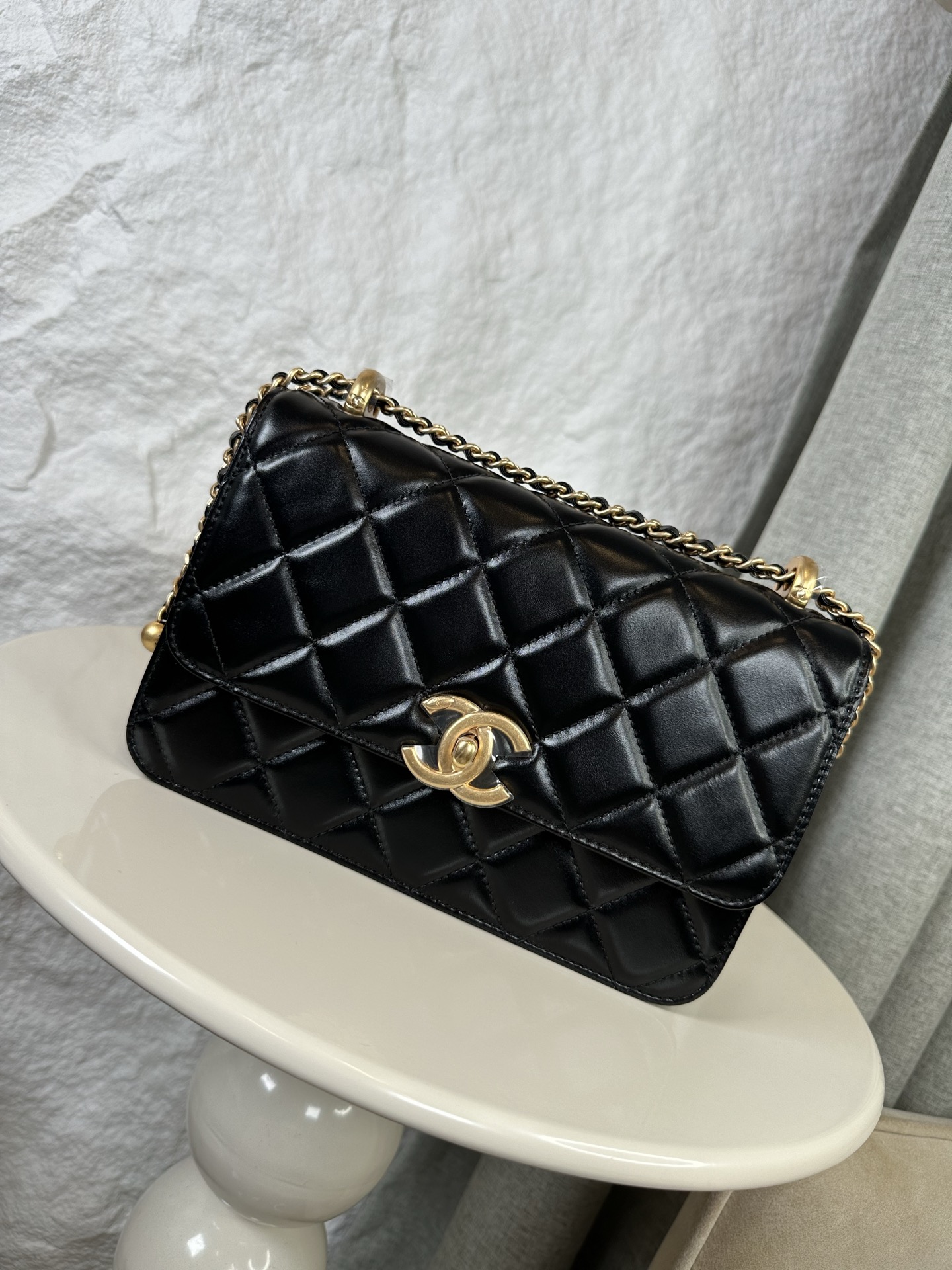 CHANEL 高仿黑色經典鏈條包 優雅百搭款｜歐美奢侈品精品推薦