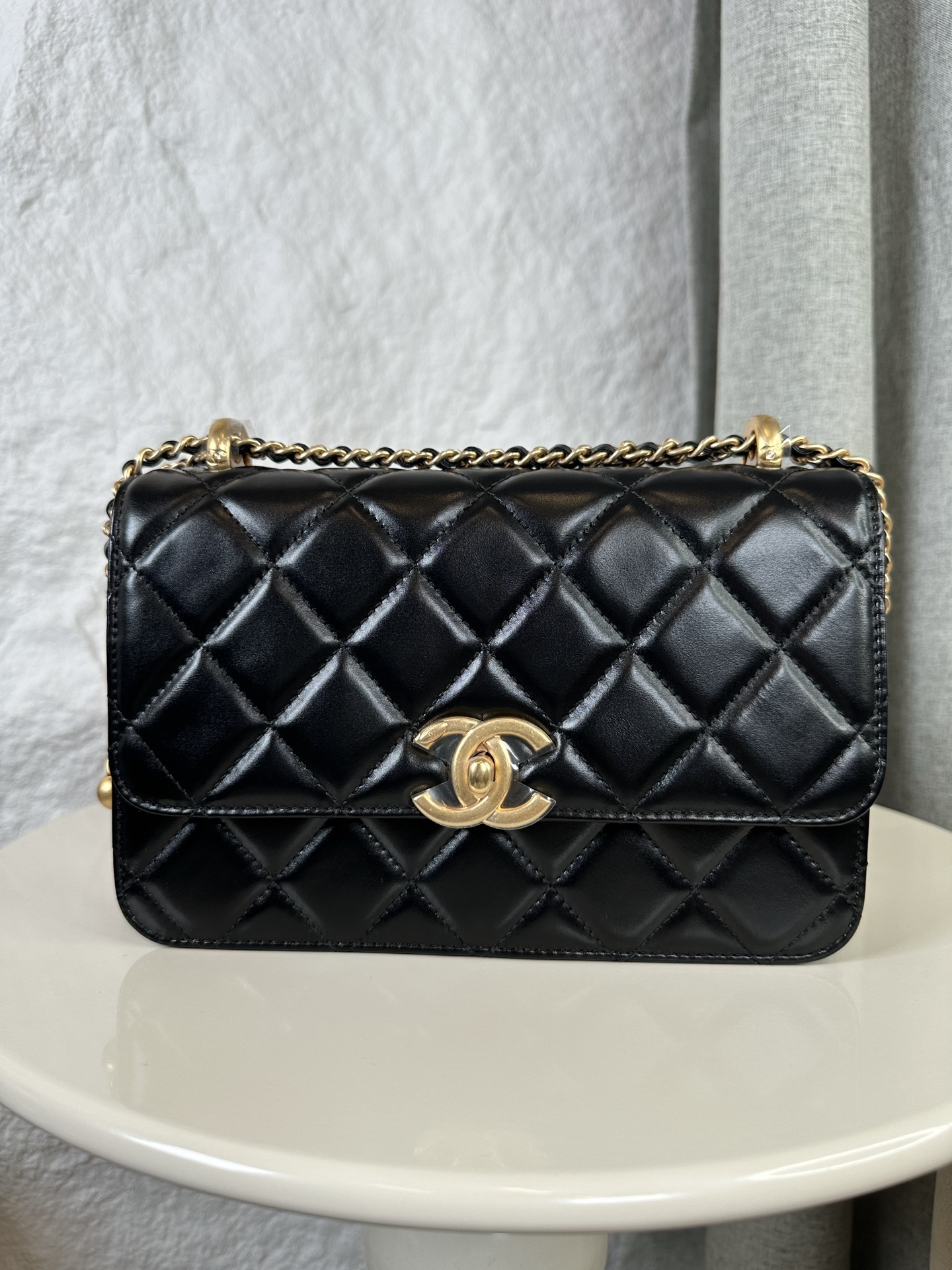 CHANEL 高仿黑色經典鏈條包 優雅百搭款｜歐美奢侈品精品推薦
