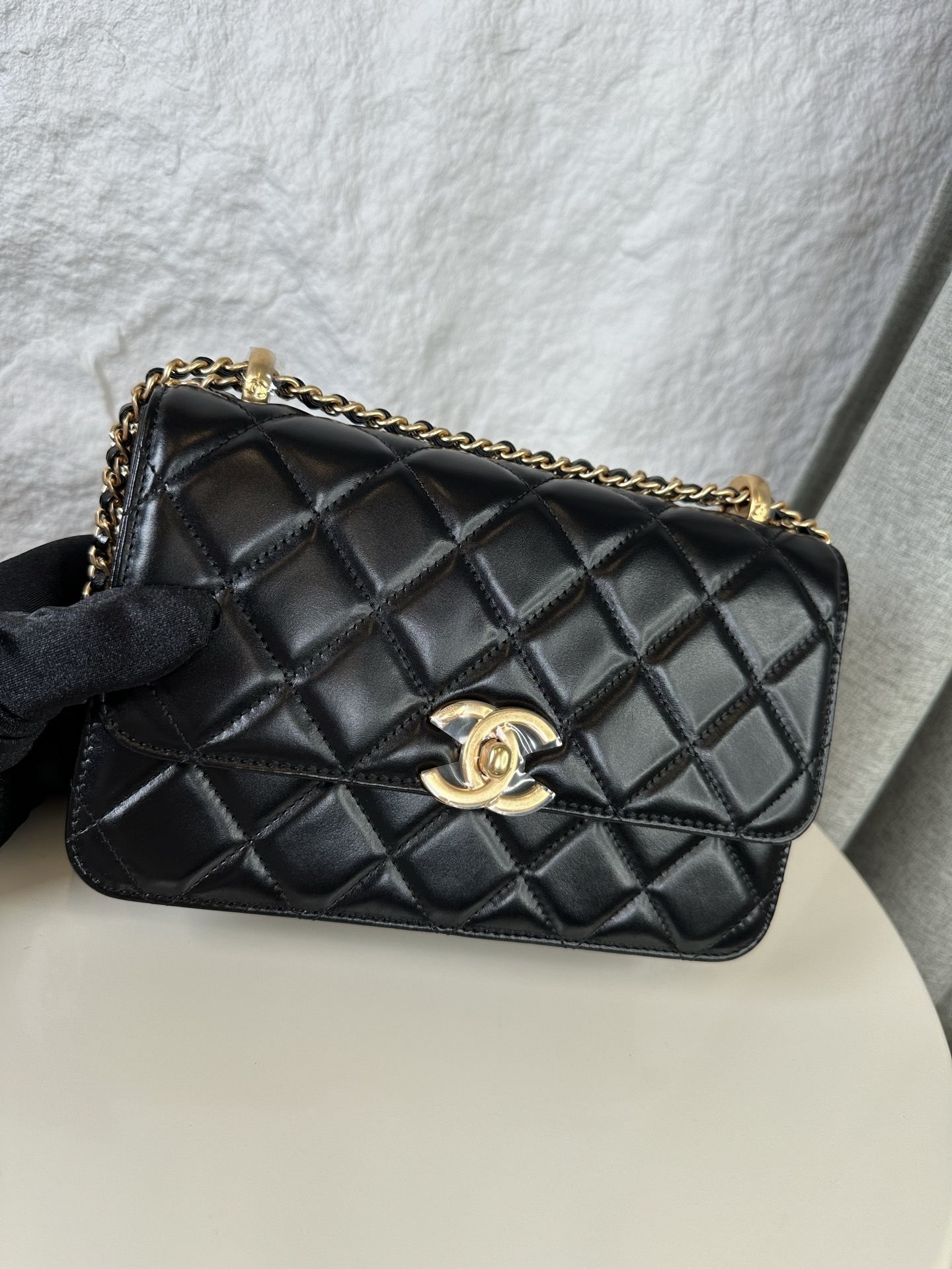 CHANEL 高仿黑色經典鏈條包 優雅百搭款｜歐美奢侈品精品推薦
