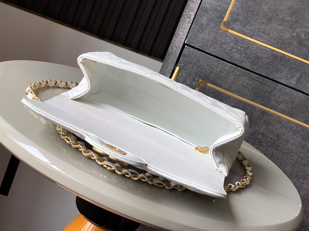 CHANEL 原單白色迷你鏈條包 優雅百搭款｜歐美奢侈品精品推薦