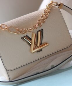 LV一比一Twist 22768米白色Epi壓紋女款肩背包精品鏈條肩帶