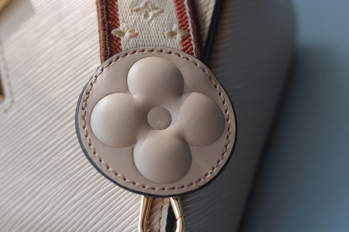 LV高仿Twist 50352灰色Epi皮革寬肩帶包時尚百搭款｜歐美奢侈品精品推薦