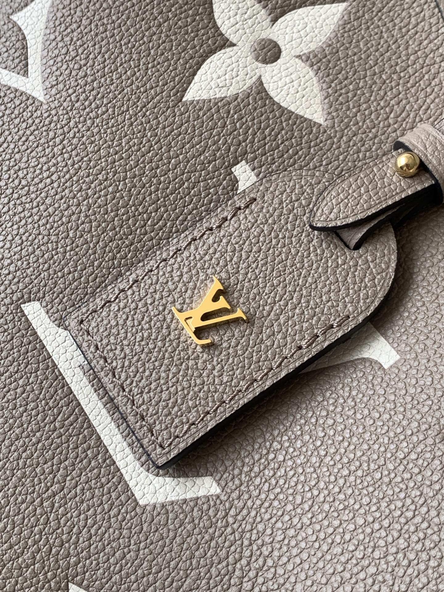 LV A貨女士手提包大象灰壓紋Monogram百搭實用款｜歐美奢侈品精品推薦