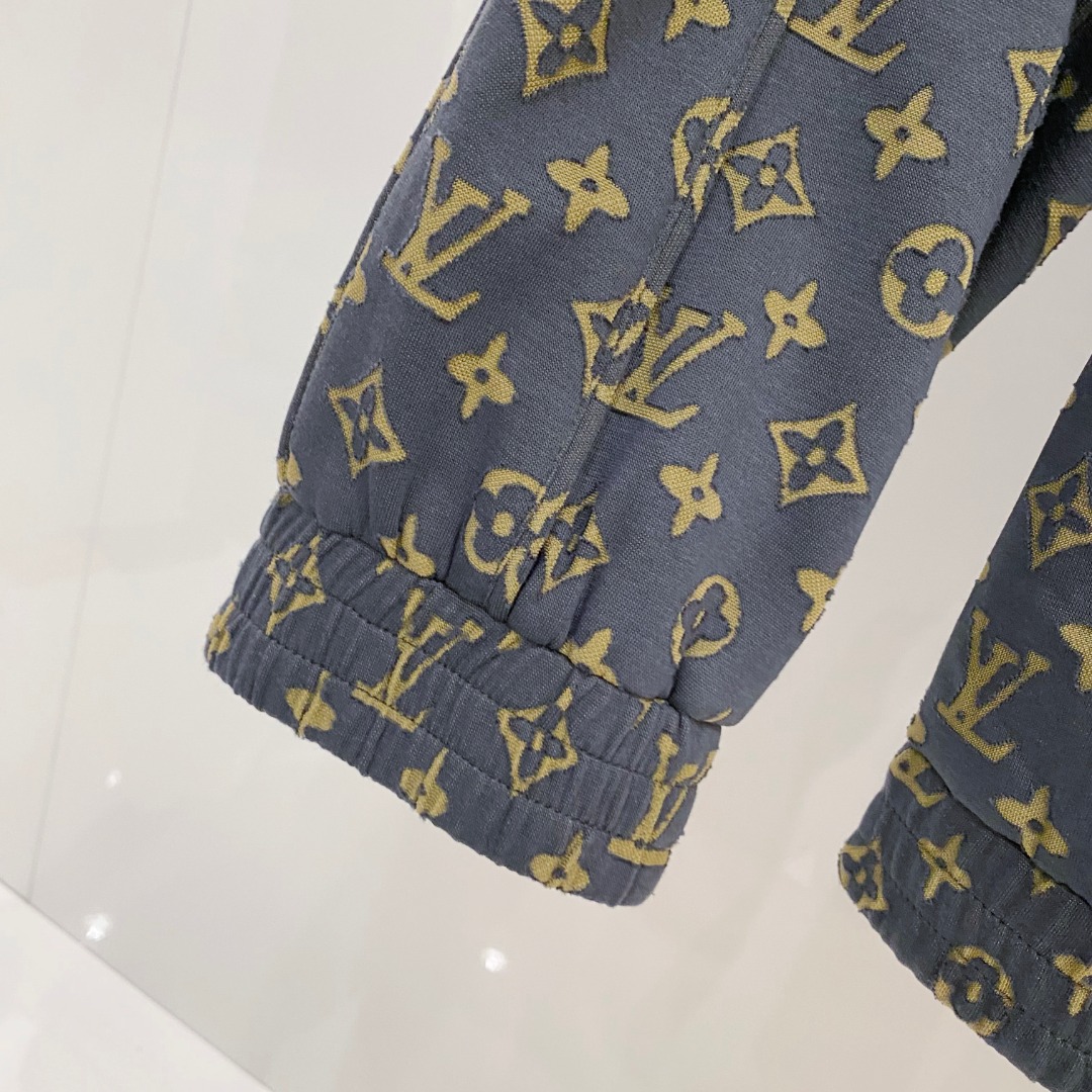 LV高仿男士Monogram印花夾克經典圖案潮流外套｜歐美奢侈品精品推薦