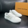LV 高仿純白休閒鞋 男士低筒板鞋 百搭潮流款｜歐美奢侈品精品推薦
