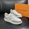 LV A貨棋盤格銀白運動鞋 男士休閒潮流板鞋｜歐美奢侈品精品推薦