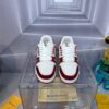 LV 精品仿製 Trainer 紅白運動鞋鑽飾時尚款｜歐美奢侈品精品推薦