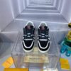 LV 一比一 Trainer 黑鑽運動鞋紅標點綴百搭款｜歐美奢侈品精品推薦