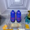 LV A貨 Trainer 紫藍粉撞色運動鞋潮流設計｜歐美奢侈品精品推薦