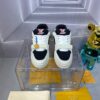 LV 高仿 Trainer 黑白紅魔鬼氈運動鞋 潮流百搭款｜歐美奢侈品精品推薦