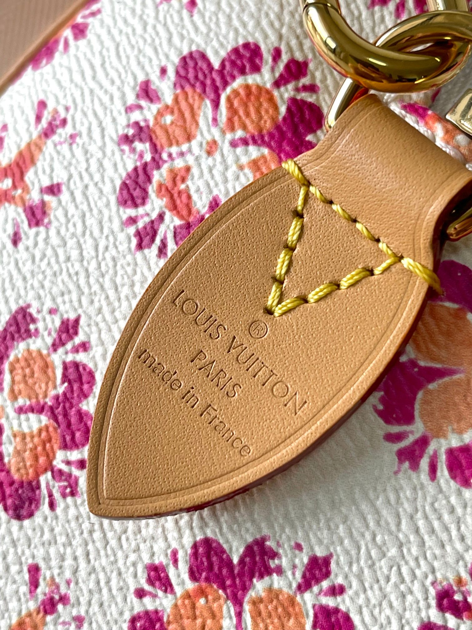 LV 高仿 Monogram 手提包 粉橘撞色 優雅時尚款｜歐美奢侈品精品推薦