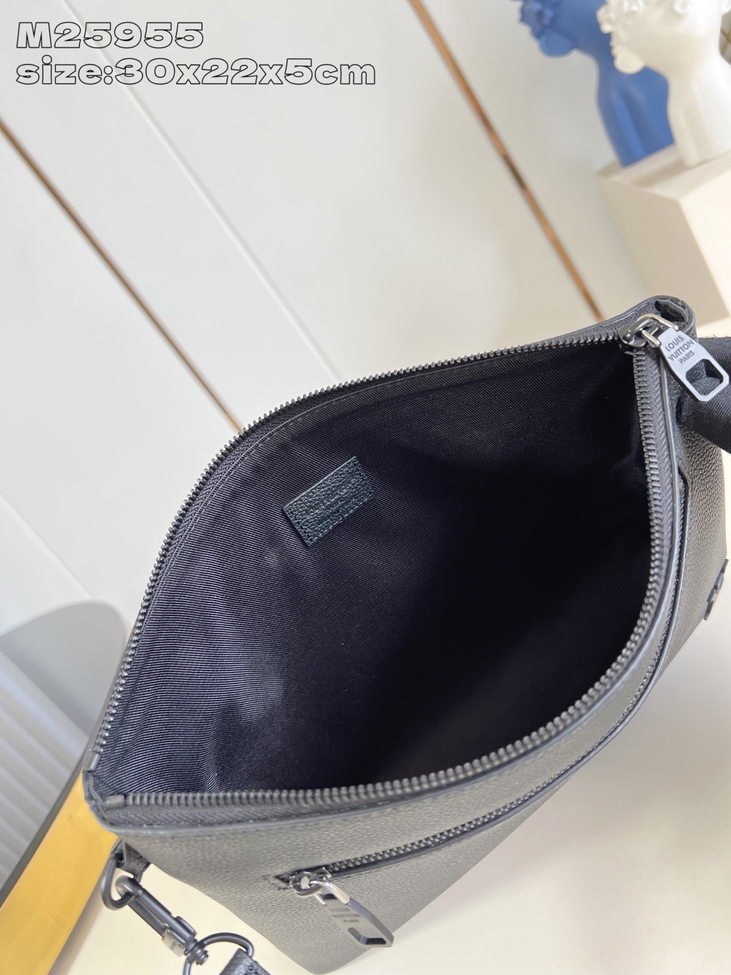 LV A貨 男士手拿包 黑色皮革 時尚百搭｜歐美奢侈品精品推薦