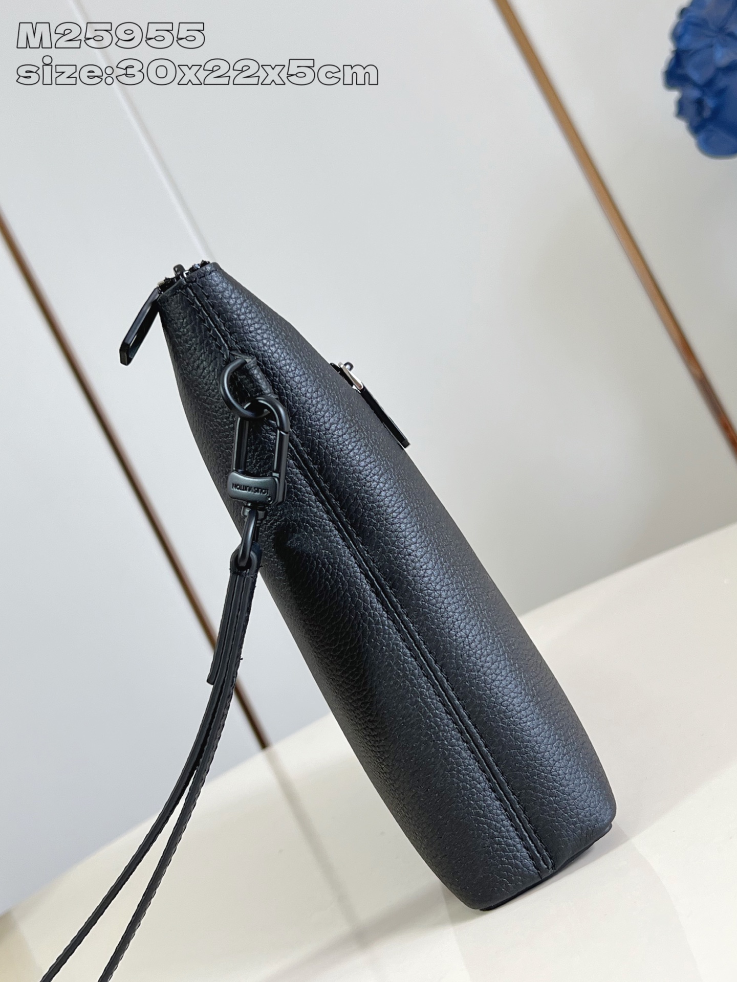 LV A貨 男士手拿包 黑色皮革 時尚百搭｜歐美奢侈品精品推薦