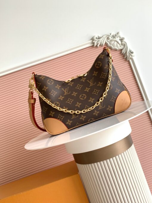 LV 一比一 Monogram 鏈條肩背包 優雅百搭款