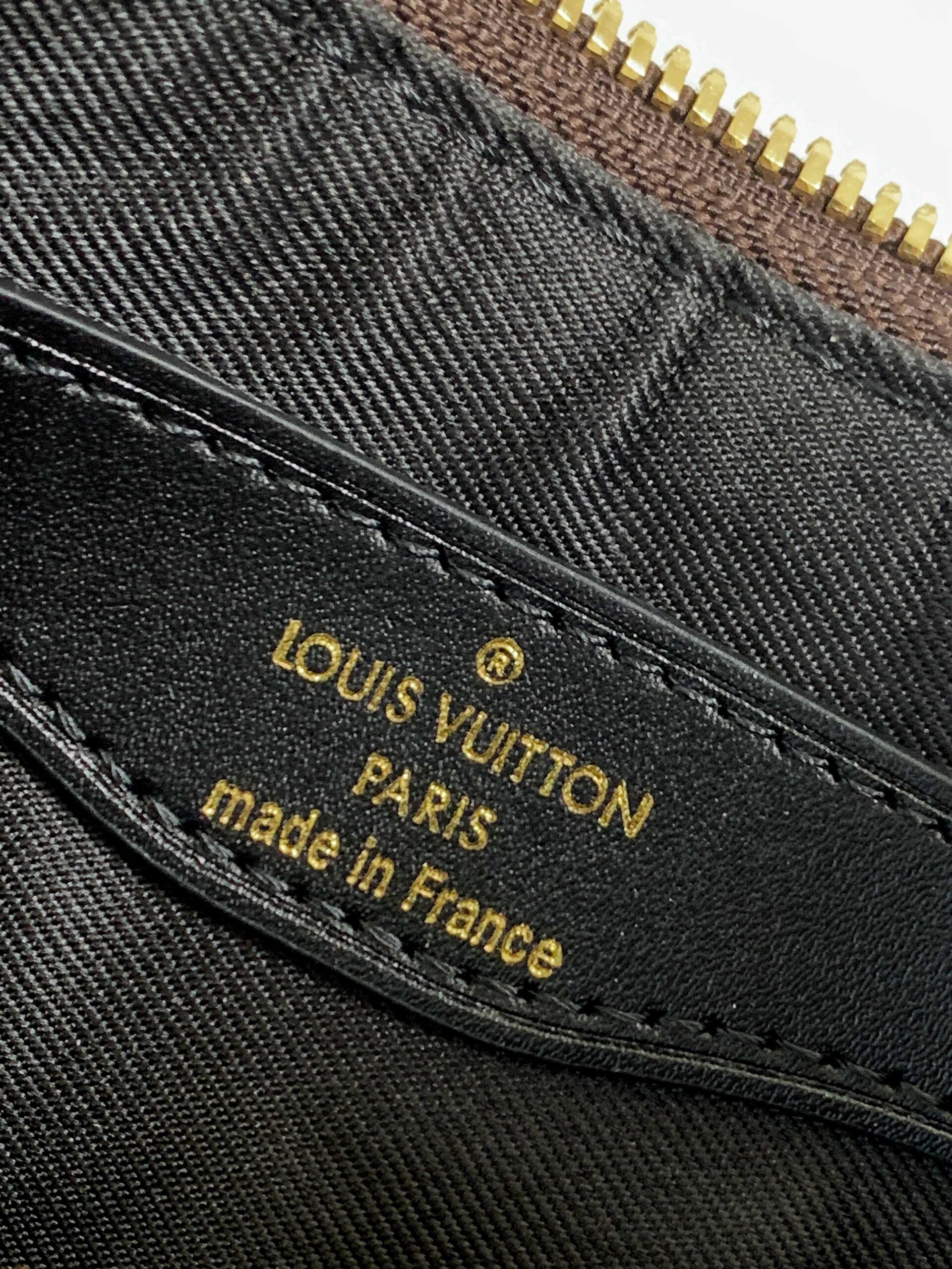 LV 高仿 Monogram 鏈條肩背包 黑色拼皮款｜歐美奢侈品精品推薦
