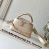 LV 一比一 白色手提包 金鏈條點綴 小巧百搭款｜歐美奢侈品精品推薦