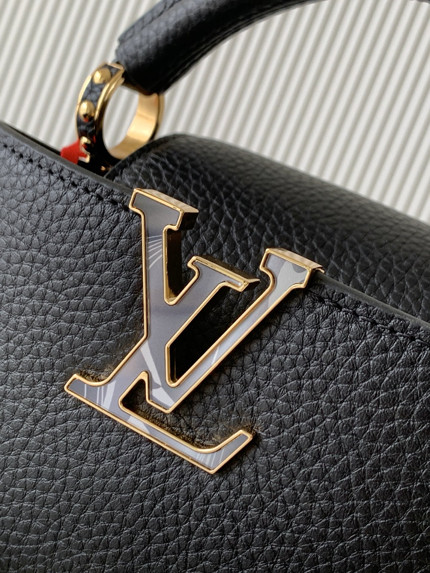 LV 一比一 黑色手提包 金鏈條精緻小巧百搭｜歐美奢侈品精品推薦