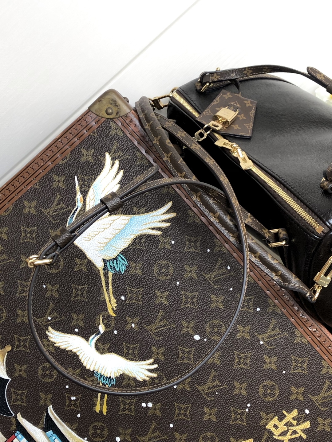 LV 原單 黑色軟皮相機包 Monogram肩帶｜歐美奢侈品精品推薦