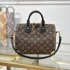 LV 一比一 Speedy Monogram手袋 黑色手柄點綴｜歐美奢侈品精品推薦