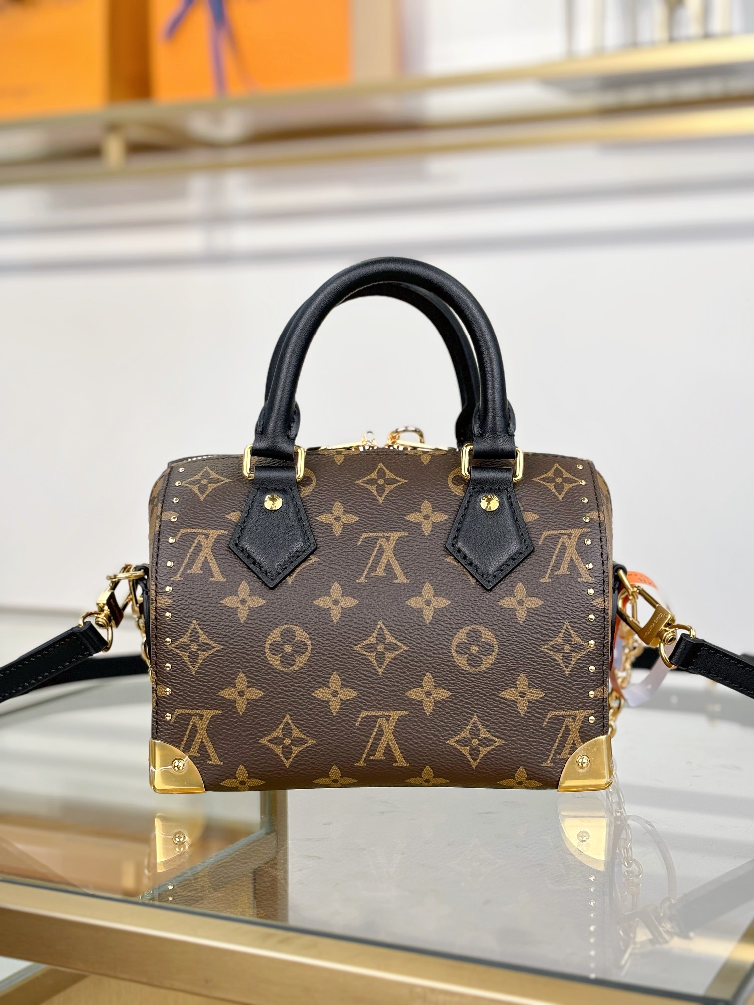 LV 原單 Speedy Nano Monogram 金鍊手袋｜歐美奢侈品精品推薦