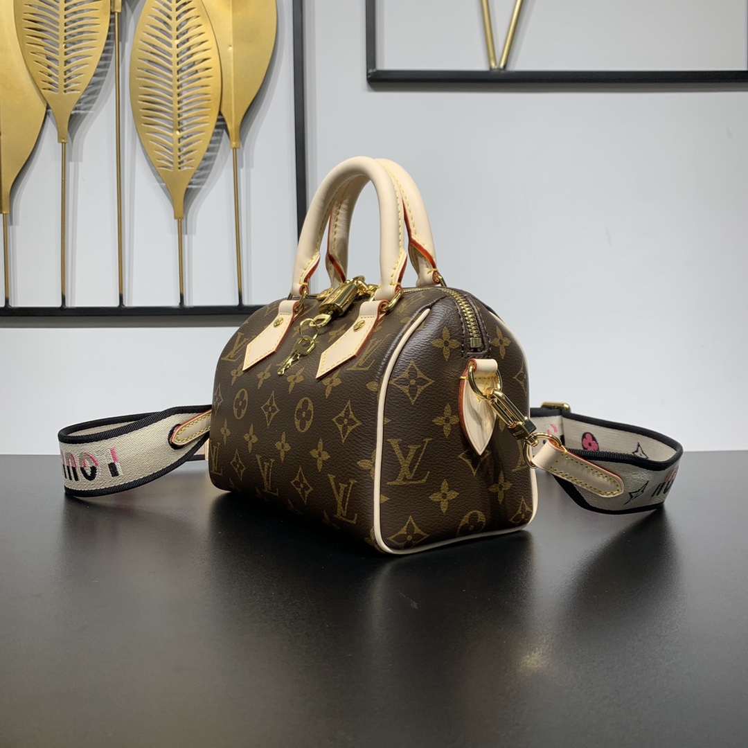 LV 一比一 Speedy Bandoulière 20 Monogram 手袋 精緻款｜歐美奢侈品精品推薦