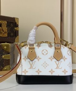 LV 原單 Alma BB 雙色 Monogram 小巧手袋 優雅設計