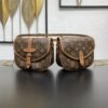 LV 一比一 Saumur Monogram 小號斜挎包 復古雙袋設計｜歐美奢侈品精品推薦