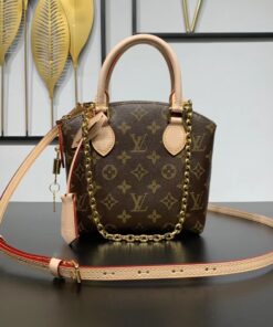LV 原單 Locky BB Monogram 小號手提斜挎包 鏈條點綴