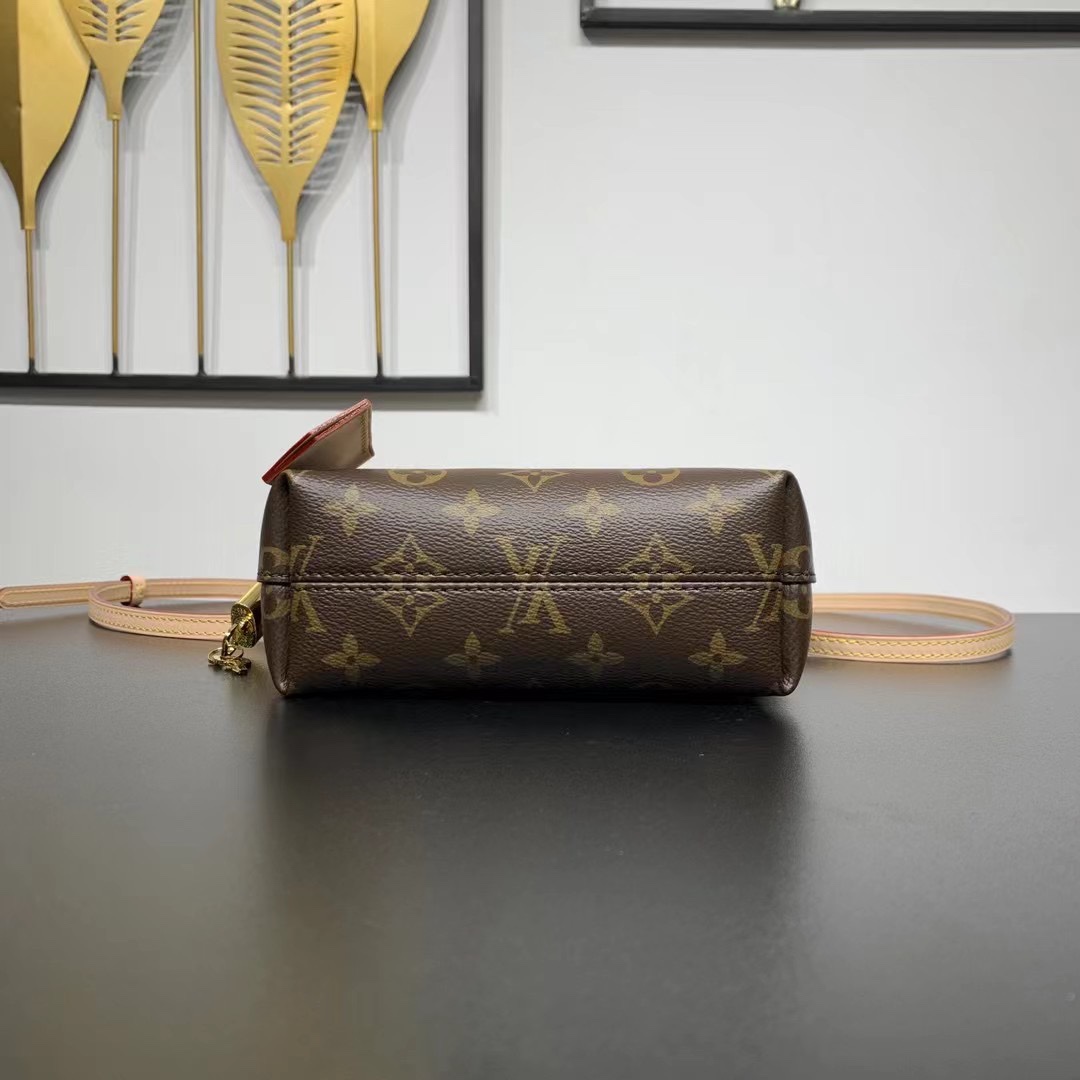 LV 原單 Locky BB Monogram 小號手提斜挎包 鏈條點綴｜歐美奢侈品精品推薦