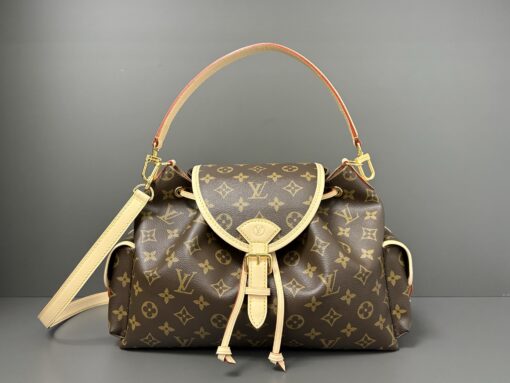 LV 一比一 Montsouris MM Monogram 水桶後背手袋 經典復刻