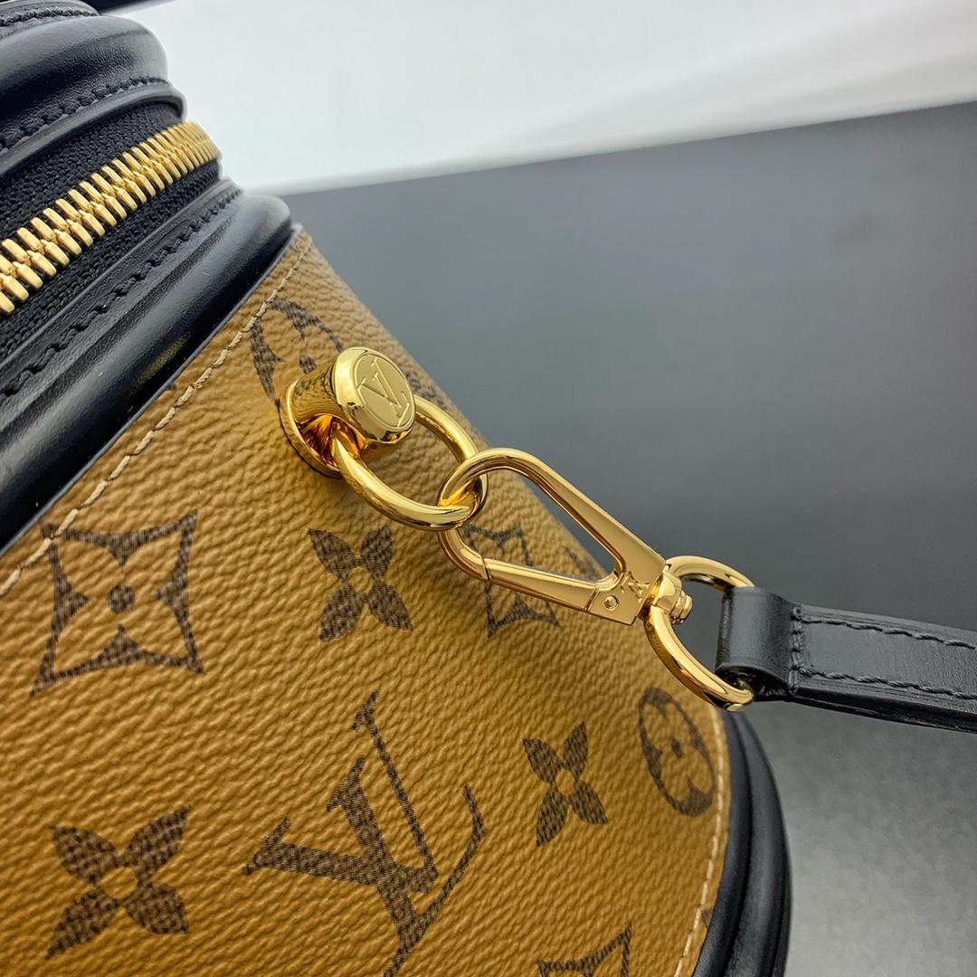 LV 一比一 Cannes 圓桶手提包 Monogram 經典百搭款｜歐美奢侈品精品推薦