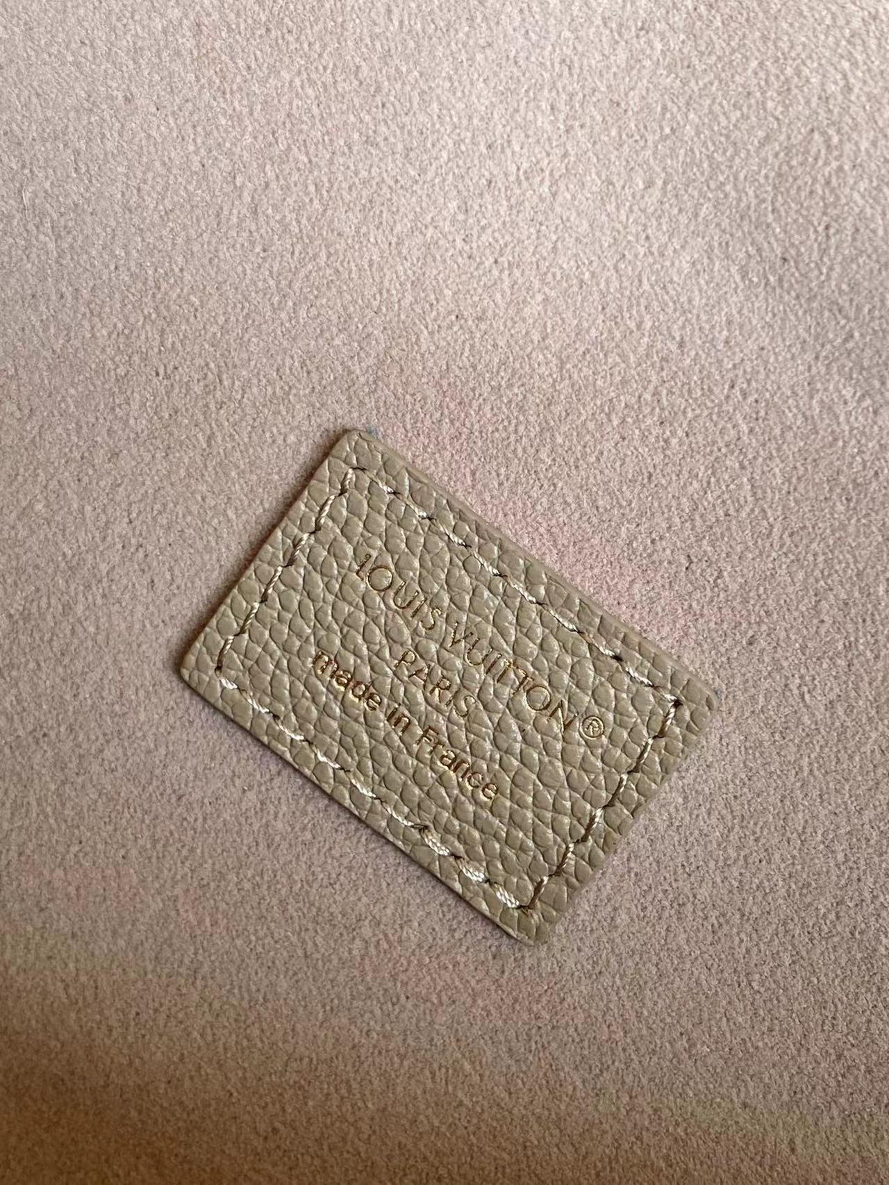 LV 高仿 Pochette Métis East West 灰褐色壓花鍊條包｜歐美奢侈品精品推薦