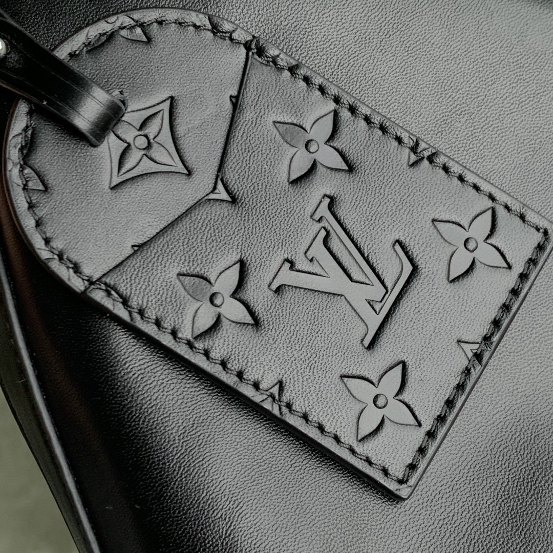 LV 高仿 黑色大容量肩背包 柔軟皮革百搭款｜歐美奢侈品精品推薦